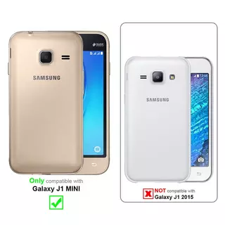 Cadorabo  Hülle für Samsung Galaxy J1 MINI Magnetverschluss, Kartenfach 