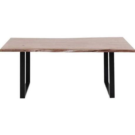 KARE Design Tisch Harmony Walnut Schwarz 180x90cm  