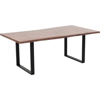 KARE Design Tisch Harmony Walnut Schwarz 180x90cm  