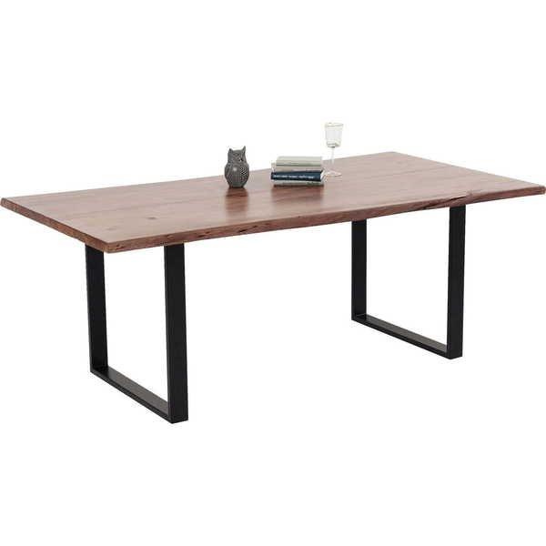 KARE Design Tisch Harmony Walnut Schwarz 180x90cm  