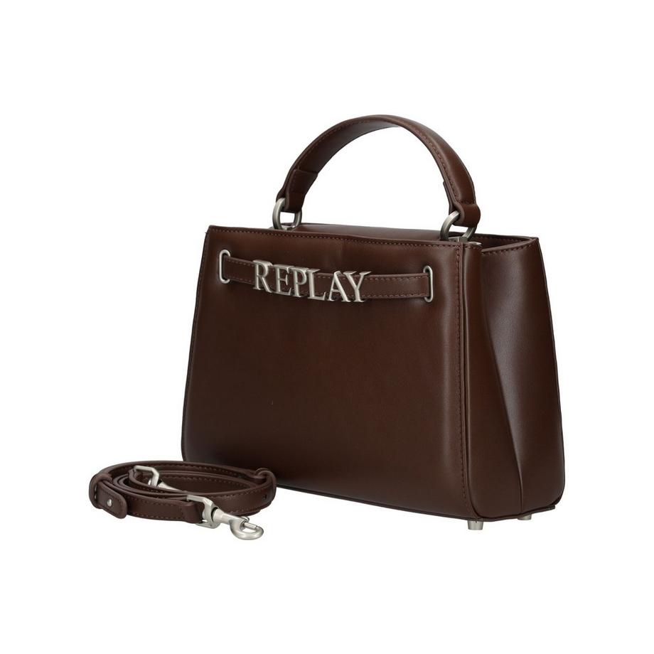 REPLAY Sac à Anse Supérieure avec Logo  
