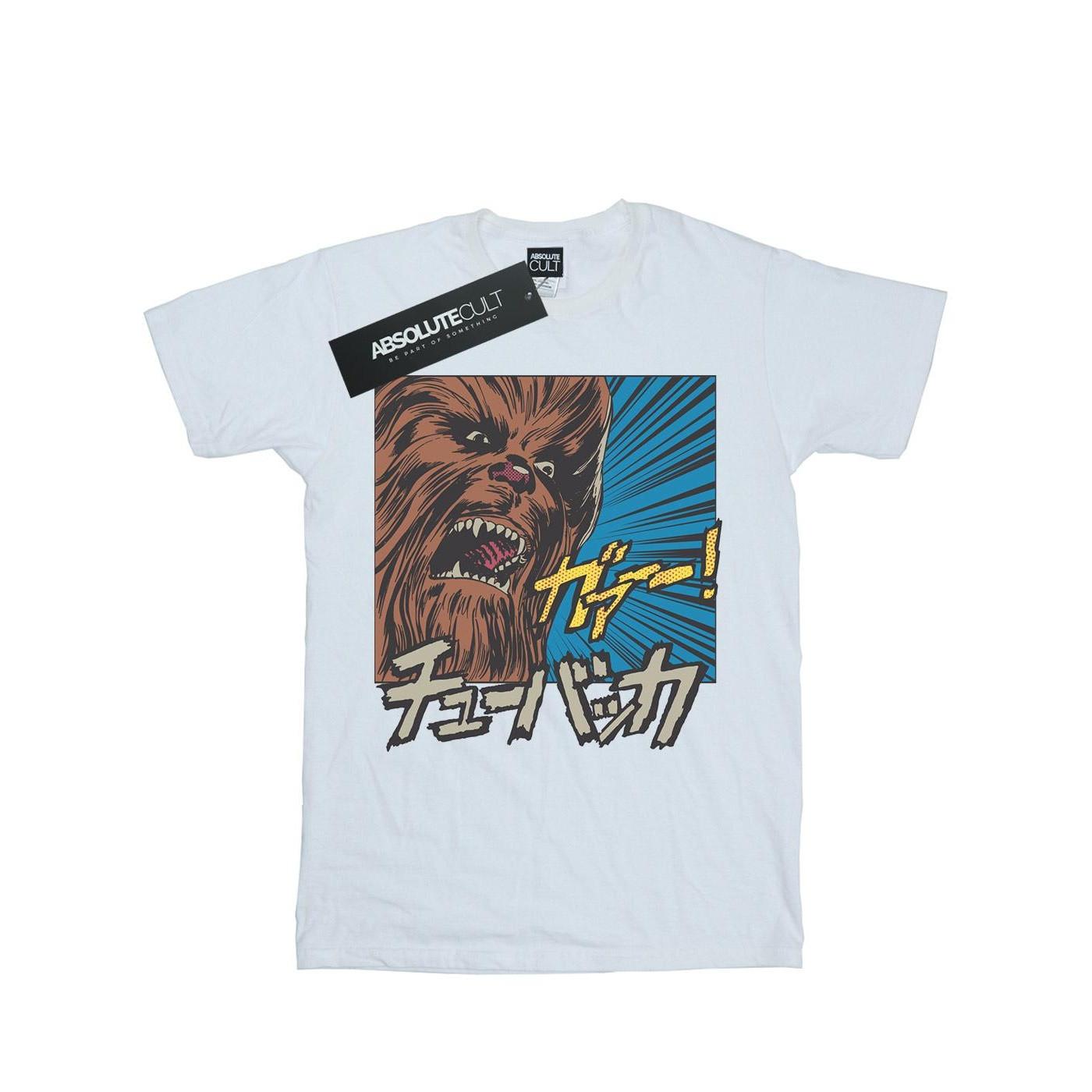 Image of Chewbacca Roar Pop Art Tshirt Jungen Weiss 140/146