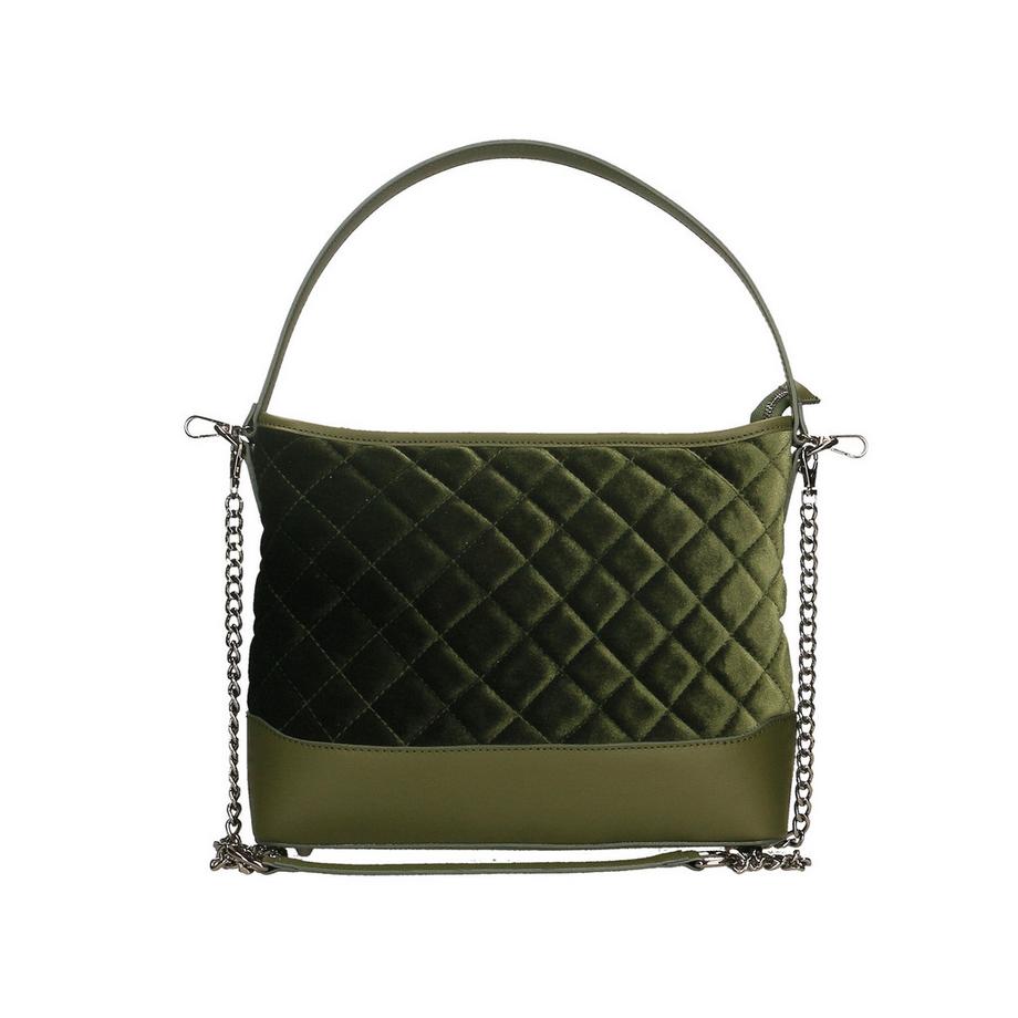 Gave Lux Gesteppte Wildleder Schultertasche  