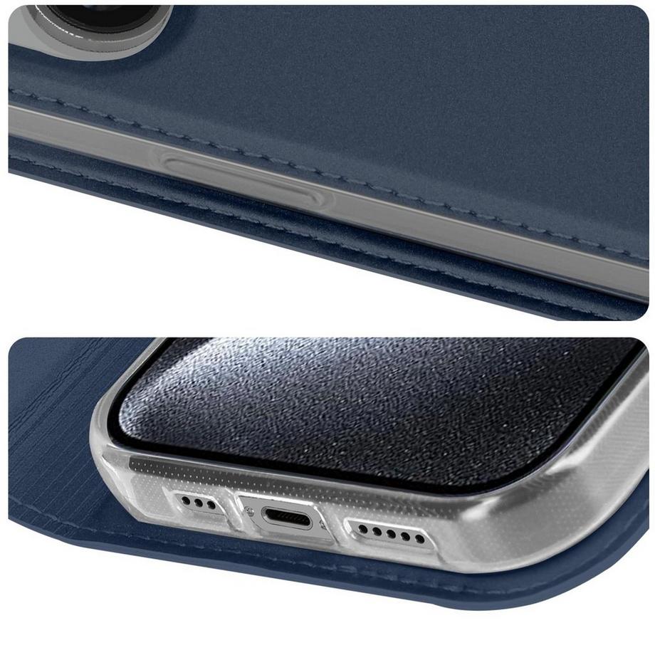 DuxDucis  Custodia iPhone 15 Pro Dux Ducis blu 