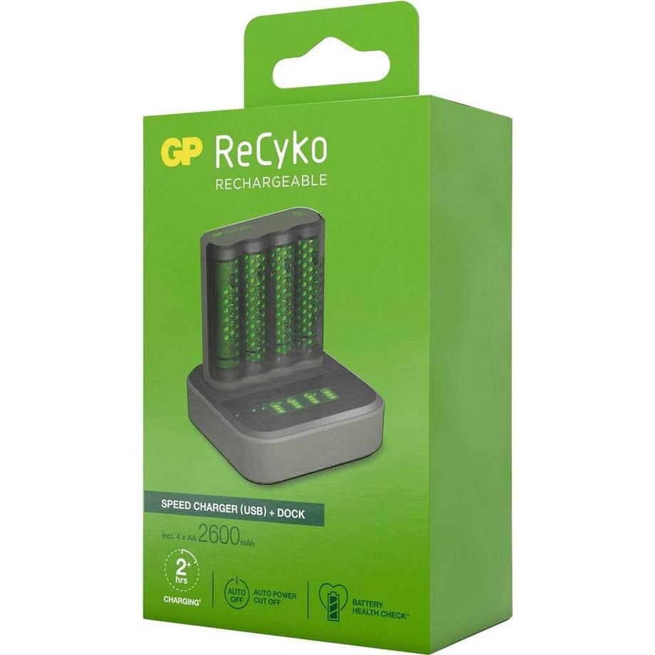 GP Batteries  GP Ladegerät Mainstream-Line USB mit Docking-Station 