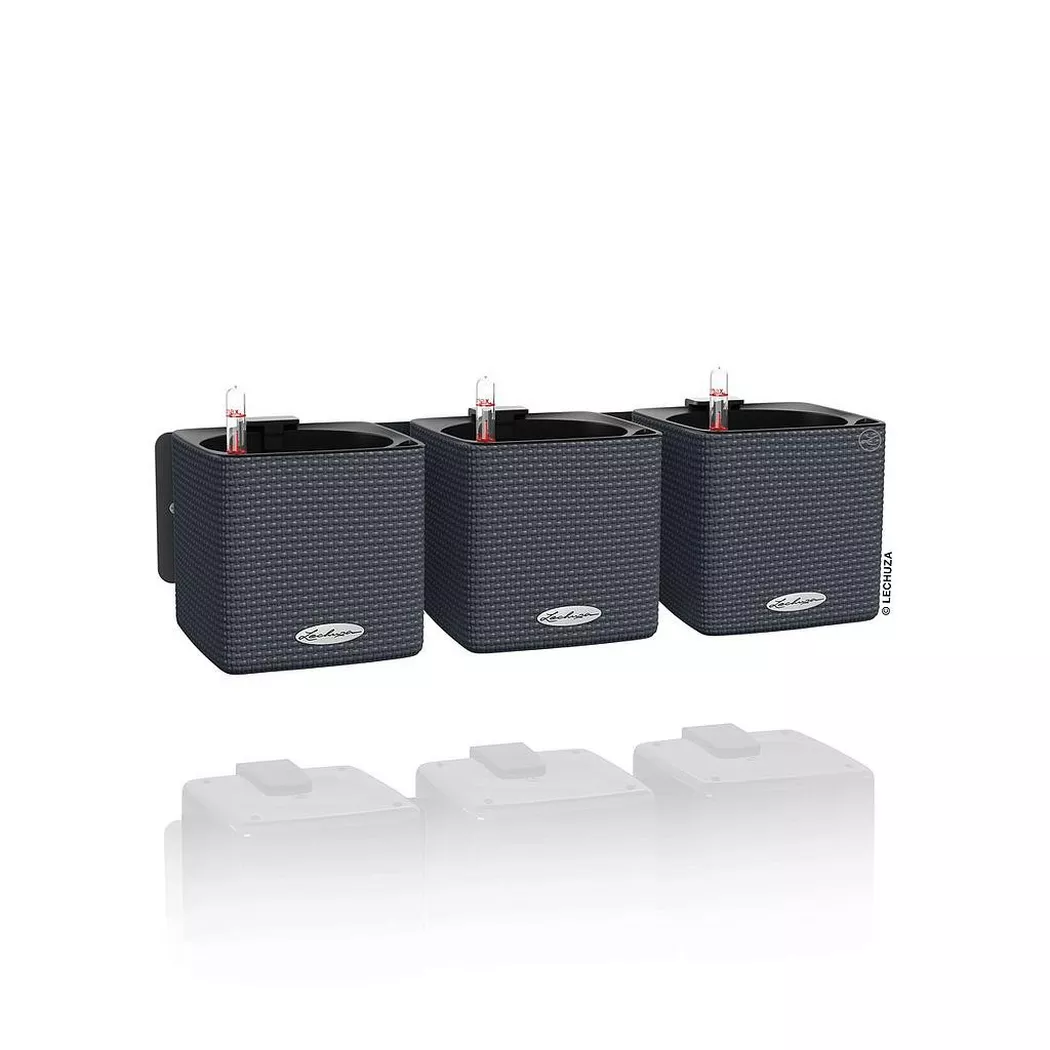 Übertopf "Green Wall Home Kit CO Schwarz"