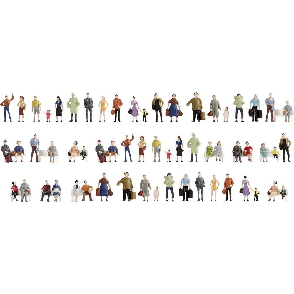 Image of H0 Figuren Mega-Spar-Set Multicolor