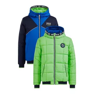 Jongens Reversible Jas Met Capuchon