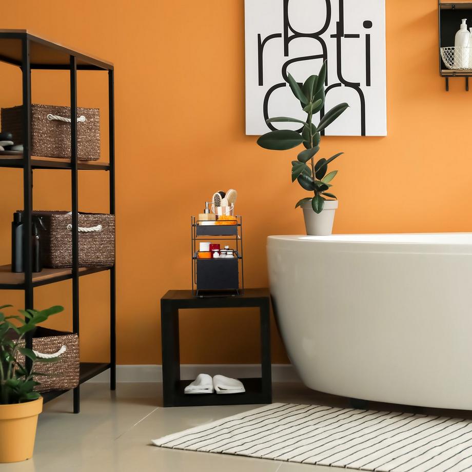 B2X Rangement avec 2 tiroirs noir  