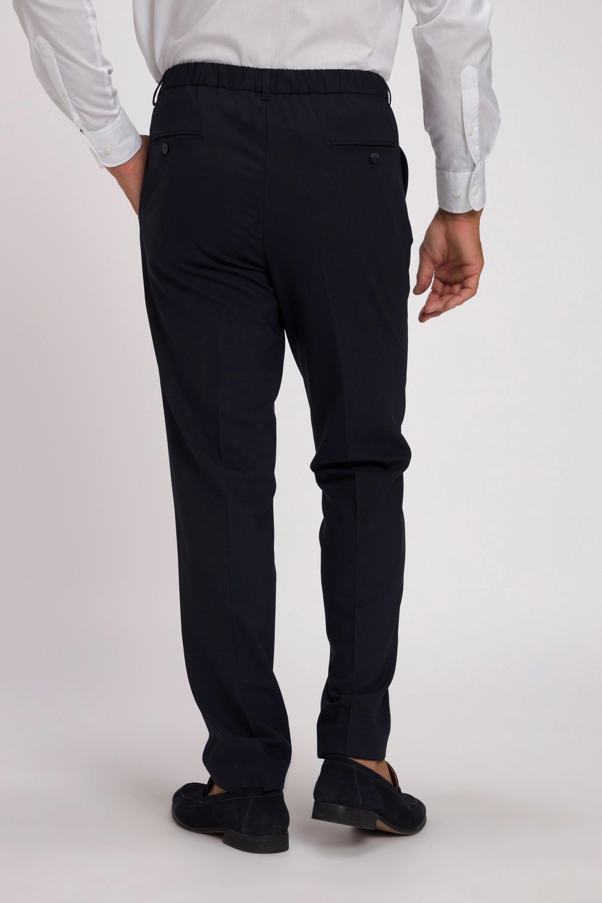 JP1880  Pantaloni per business-attire dalla collezione Zeus di capi coordinati con FLEXNAMIC® e cintura parzialmente elastica, fino alla tg. 72/36 