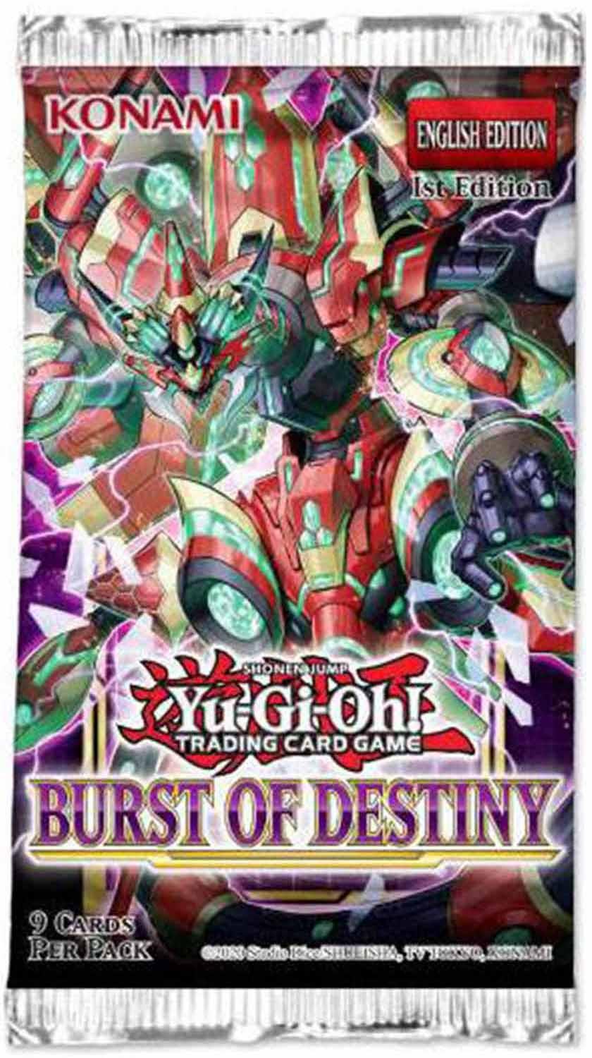 Yu-Gi-Oh!  Burst of Destiny Booster  - EN 