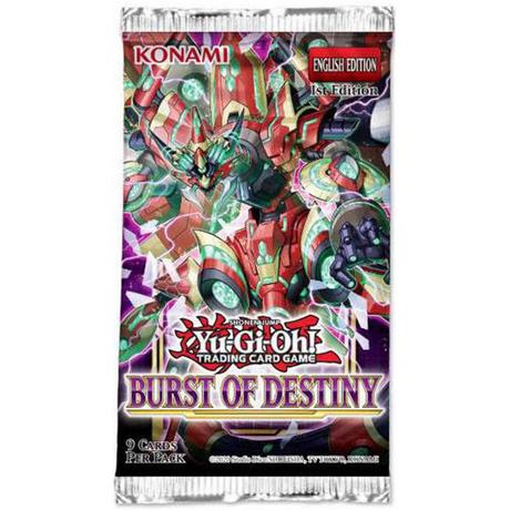 Yu-Gi-Oh!  Burst of Destiny Booster  - EN 