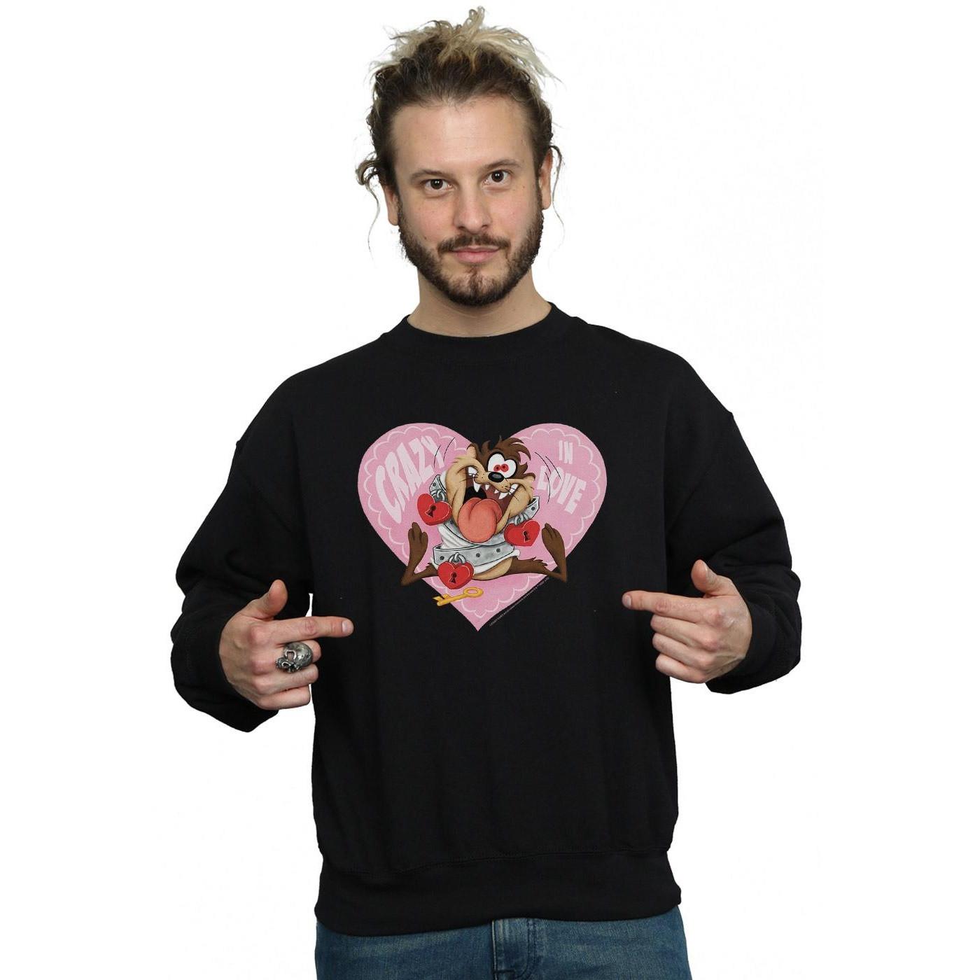 LOONEY TUNES  Valentine's Day Crazy In Love Sweatshirt 