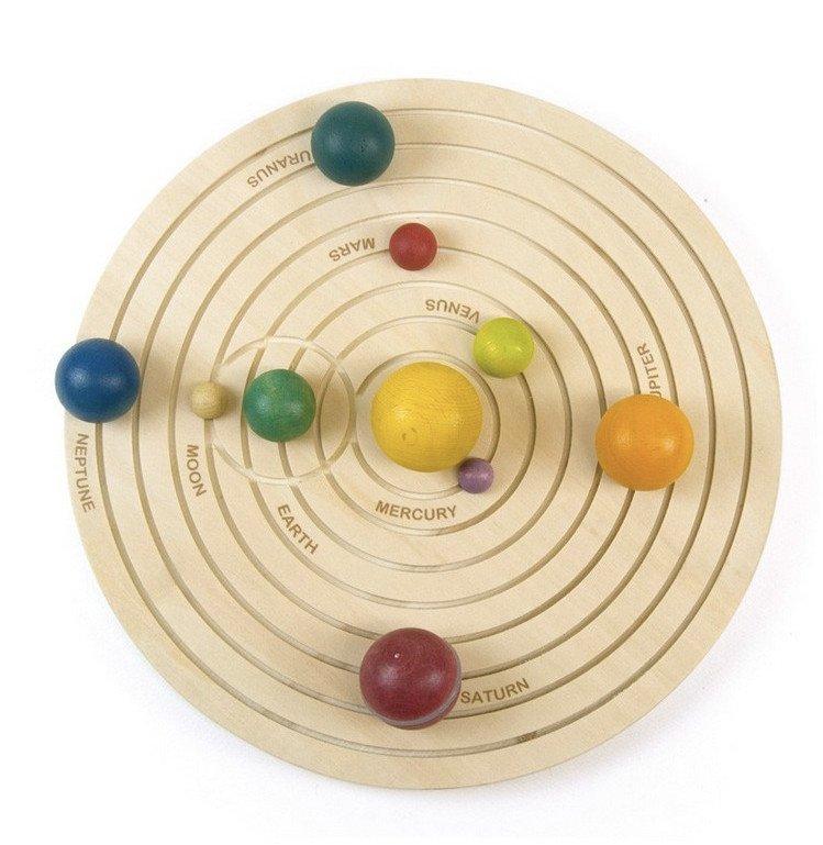 Image of Sonnensystem 3d Solar System Montessori® Natural Montessori® Natural Unisex ONE SIZE