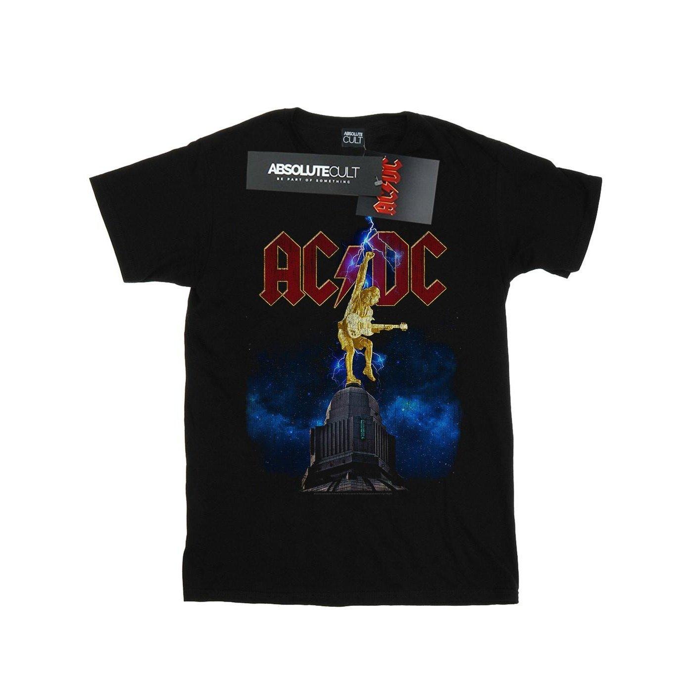 Image of Acdc Stiff Upper Lip Lightning Tshirt Damen Schwarz 5XL