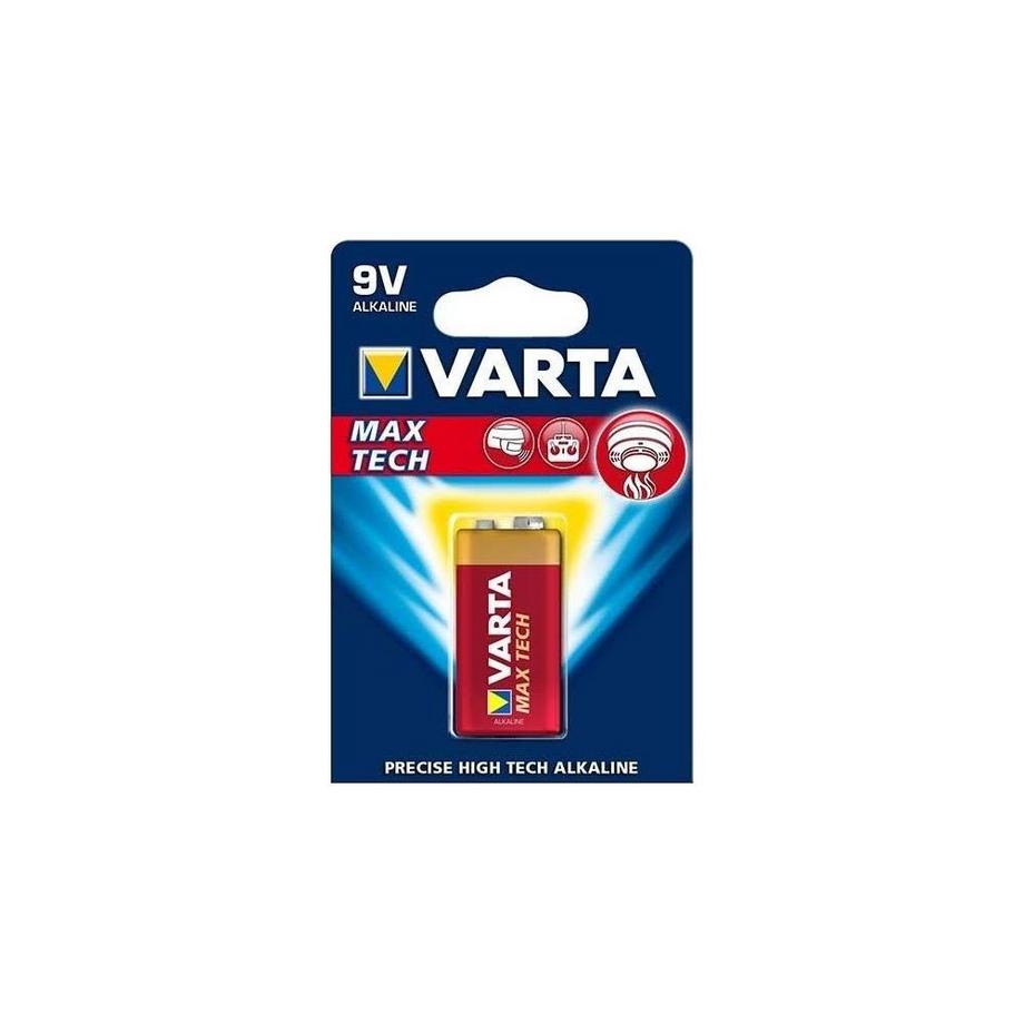 VARTA  Batterie 9 V à puissance maximale longue durée 
