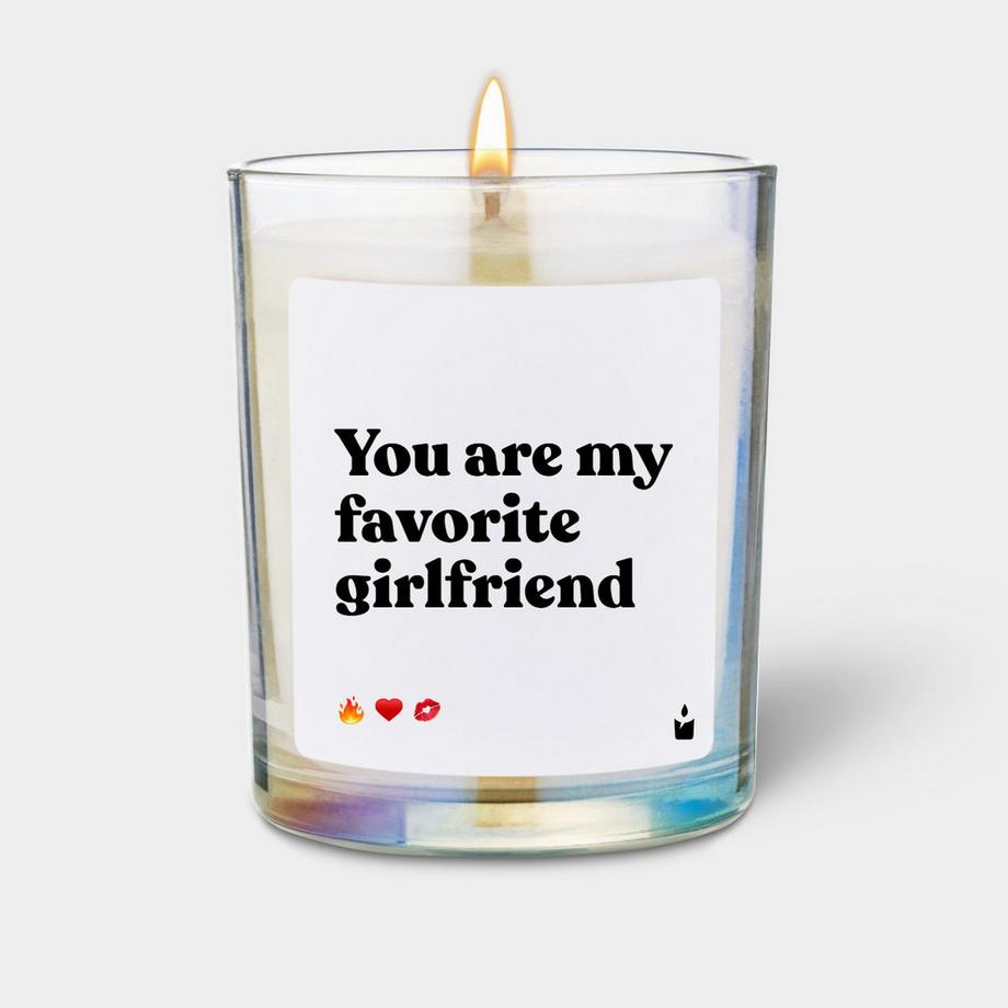 Duftkerze Flowery You are my favorite girlfriend