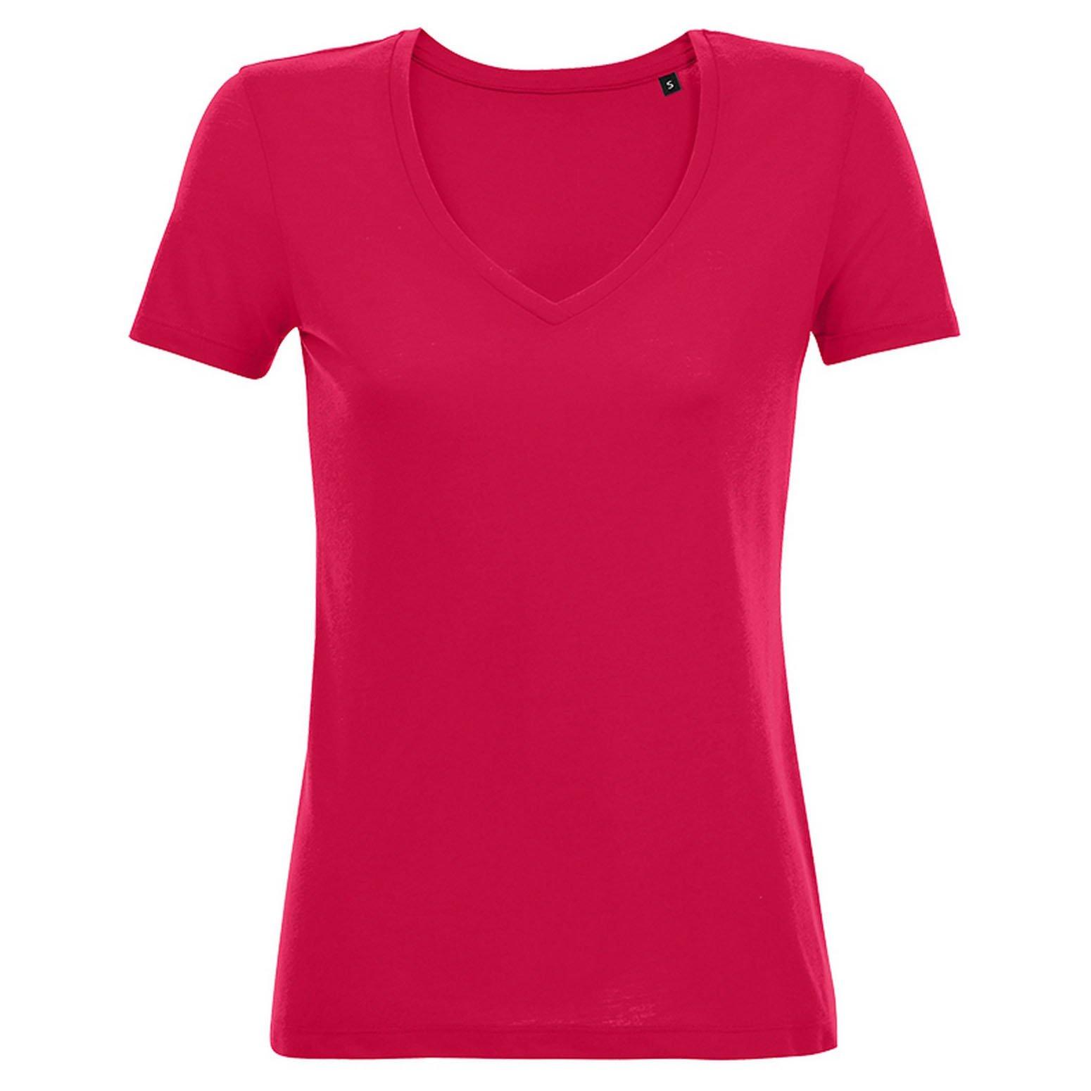 Image of Motion Tshirt Damen Dunkelrosa M