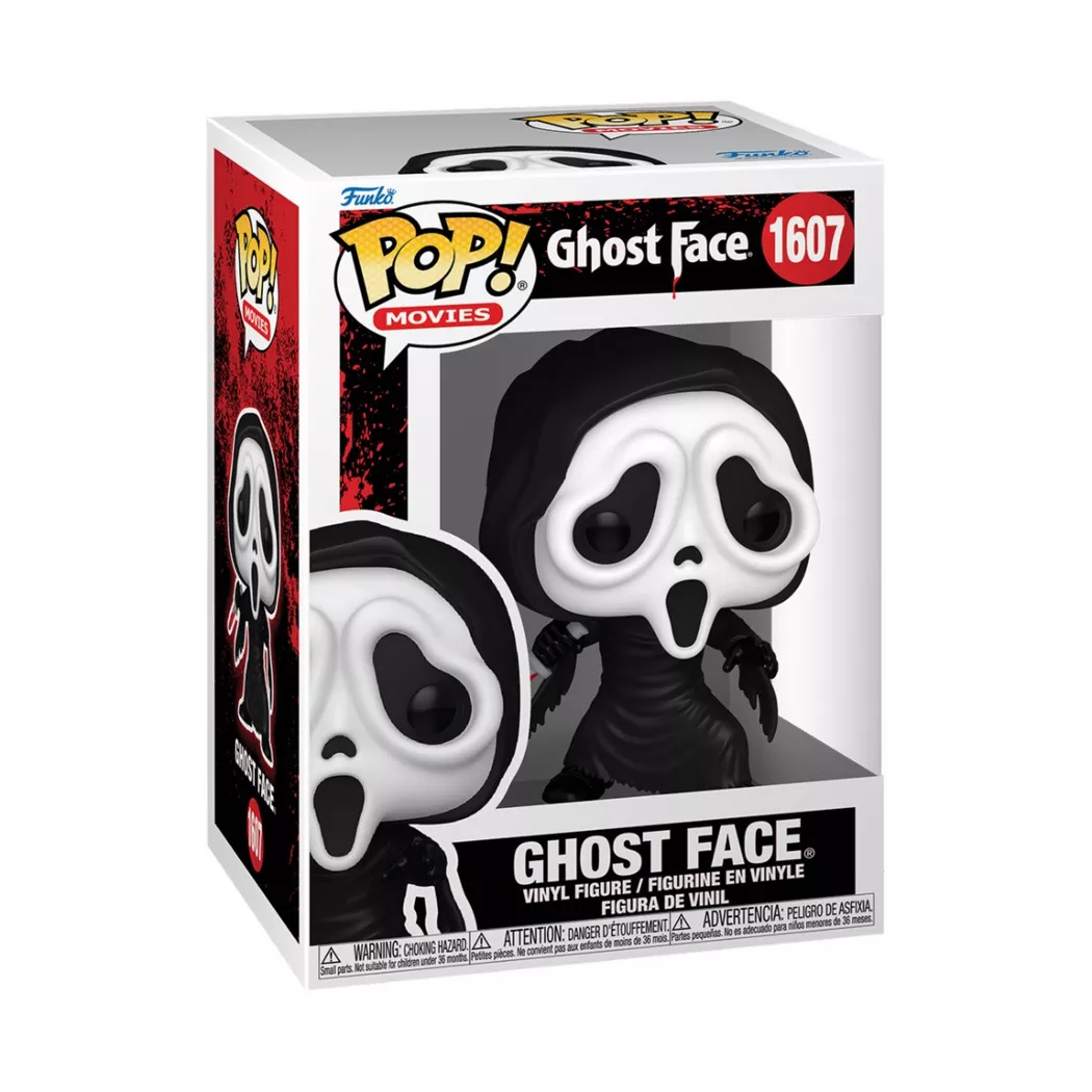 FUNKO POP! SCREAM – GHOSTFACE, 80696, Nº1607, TIENDA CON LICENCIA OFICIAL