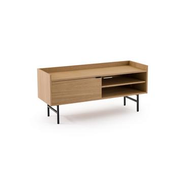 Petit meuble TV/hifi chêne L130 cm