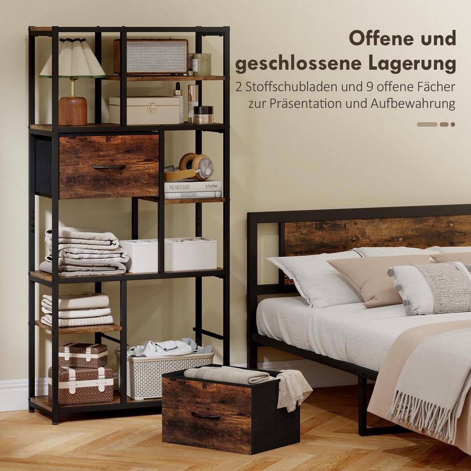 HOMCOM Bücherregal  