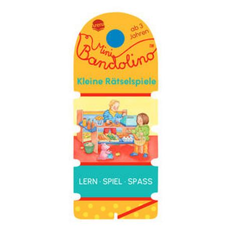 Mini Bandolino. Kleine Rätselspiele Morton, Christine; Moore, Jo (Illustrationen) Copertina rigida 