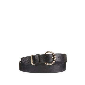 Ceinture en cuir à boucle