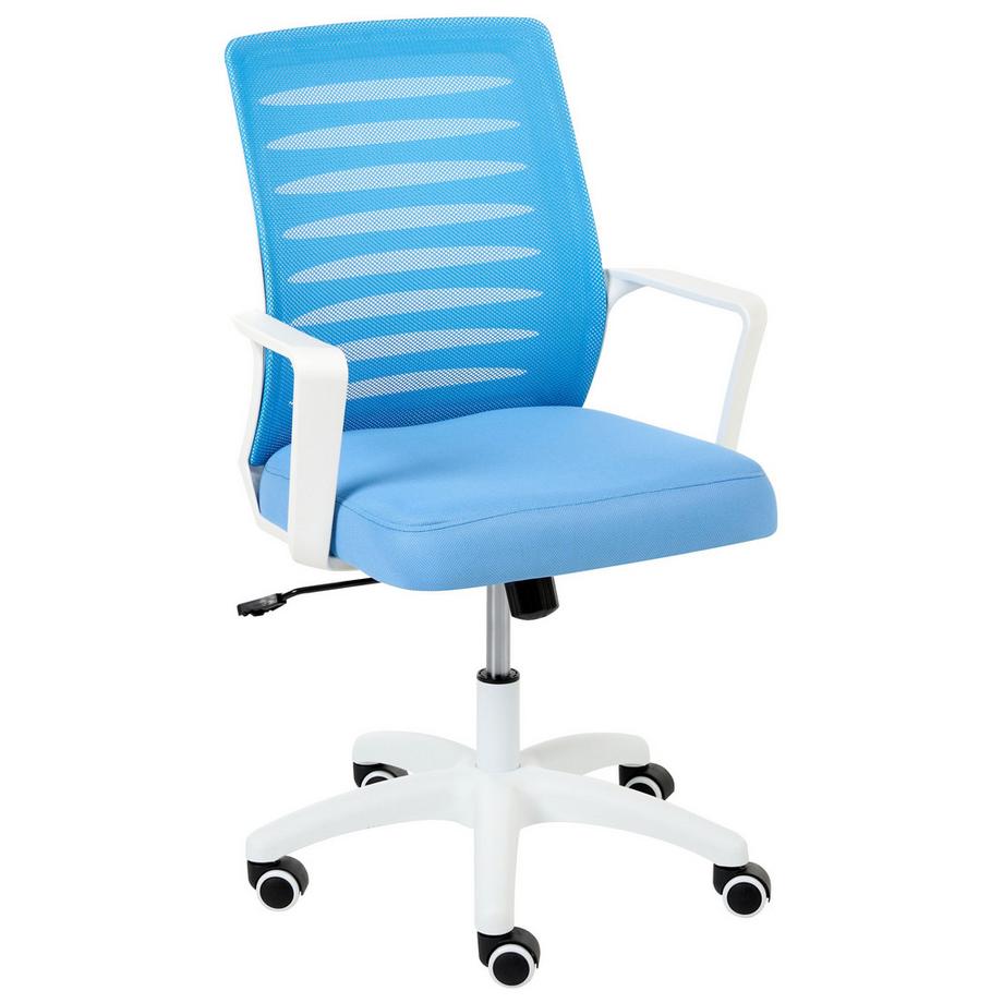 Chaise de bureau en Tissu maillé Scandinave RADIANT