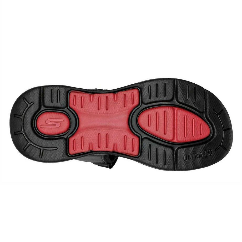 SKECHERS Flache Sandalen mit Gewölbestütze  