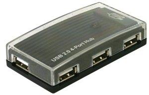 DeLock  HUB USB 2.0 external 4 port 480 Mbit/s 