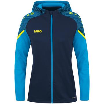 damen-trainingsjacke mit kapuze performance