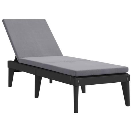 VidaXL Chaise longue polypropylène  