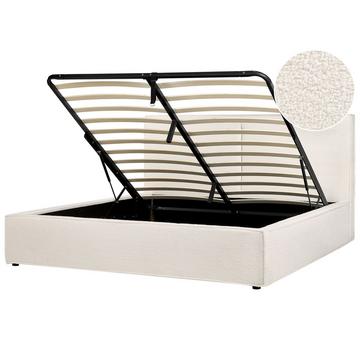 Lit ottoman en Bouclé Moderne MOISSAC