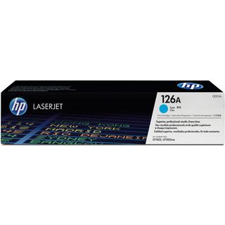 Hewlett-Packard  HP Toner-Modul 126A cyan CE311A Color LJ Pro CP1025 1000 S. 