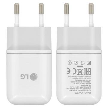 Original LG Ladegerät + USB-C Kabel