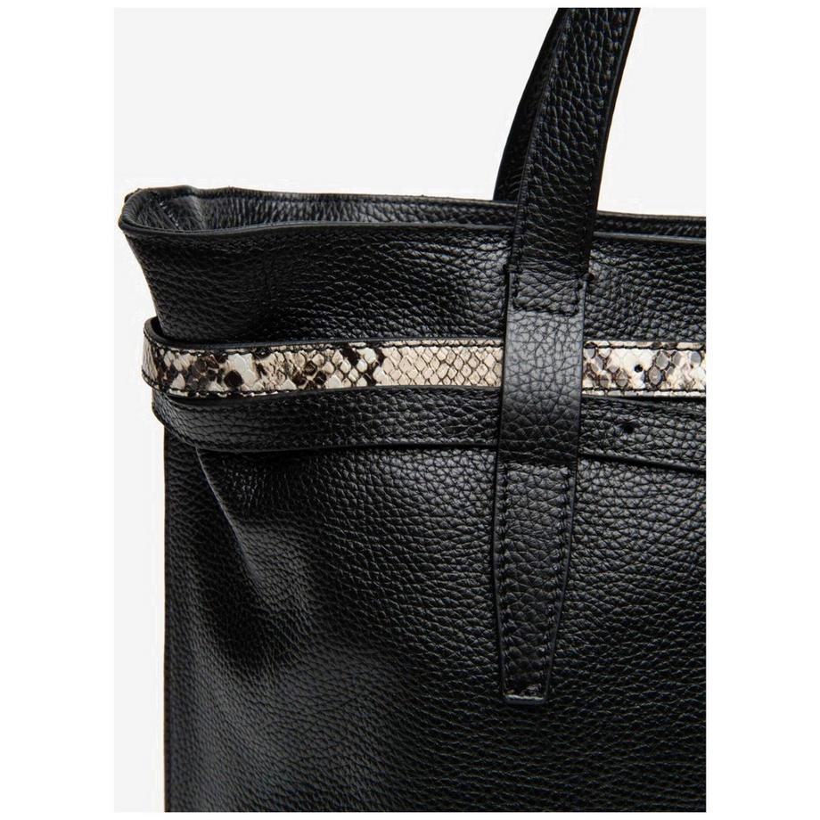Nero Giardini Sac cabas avec lanière motif reptile  