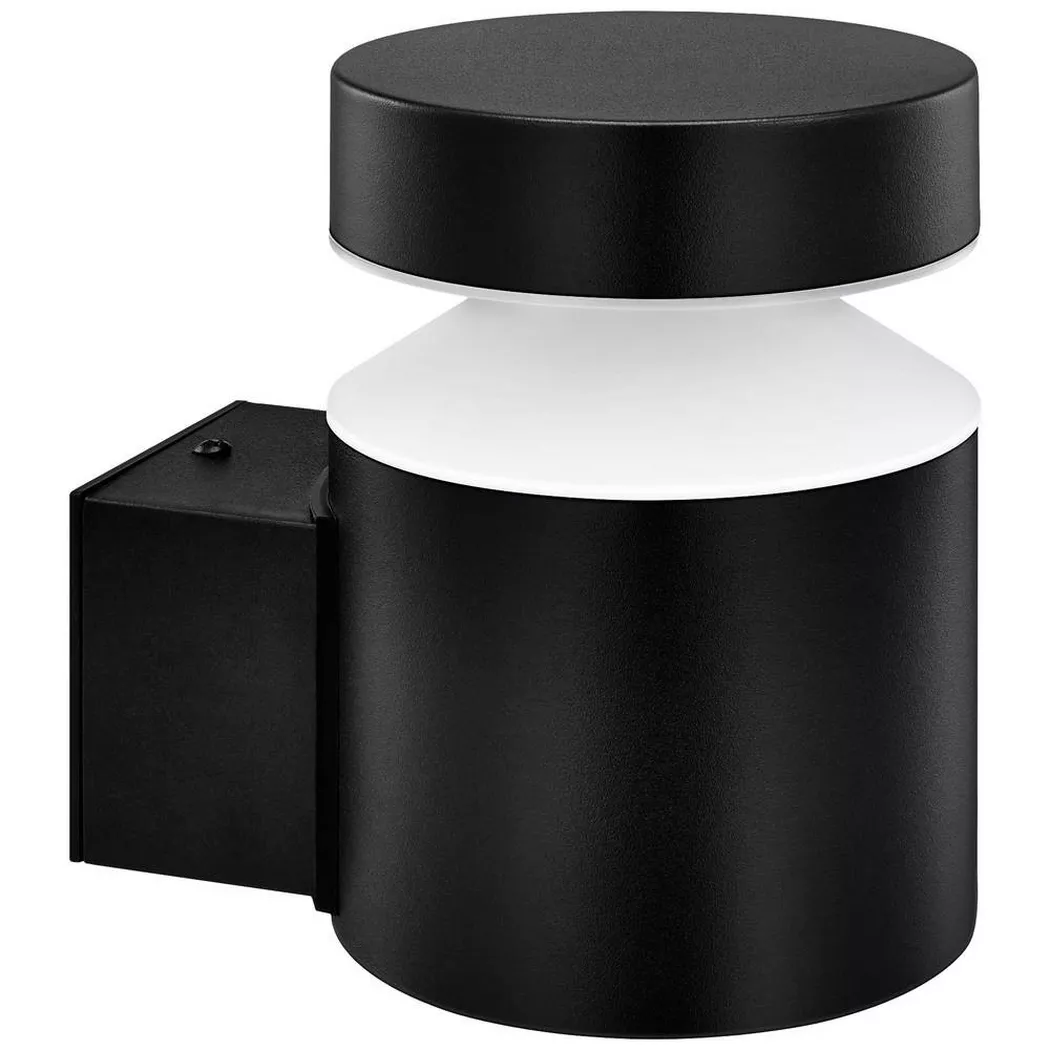 Philips Lighting – Outdoor Laven Wandleuchte up 6W, 2700 Kelvin, One Size, Schwarz
