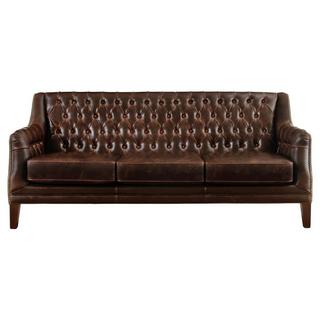 Vente-unique Ledersofa 3Sitzer COLBERT  