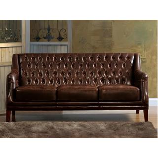 Vente-unique Ledersofa 3Sitzer COLBERT  