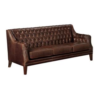 Vente-unique Ledersofa 3Sitzer COLBERT  