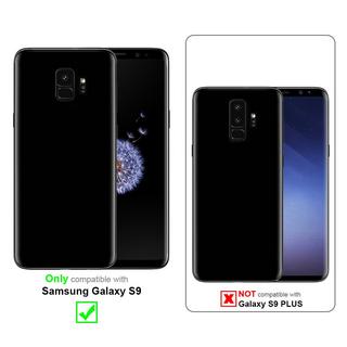 Cadorabo  Hülle für Samsung Galaxy S9 Magnetverschluss, Kartenfach 