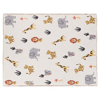 Beliani SAMEO Couverture en Coton Moderne  