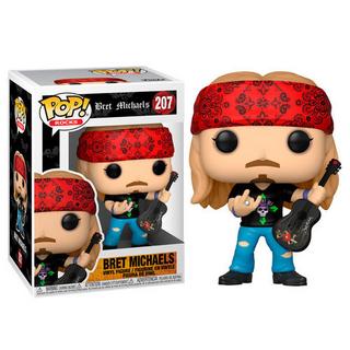 Funko  Funko Poison POP! Rocks Bret Michaels Vinyl Figure #207 [Regular Version, No Hat] 