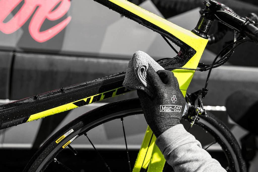 Muc-Off Muc-Off 492-039-2272 Panno per la Pulizia Microfibra Grigio 1 pz  