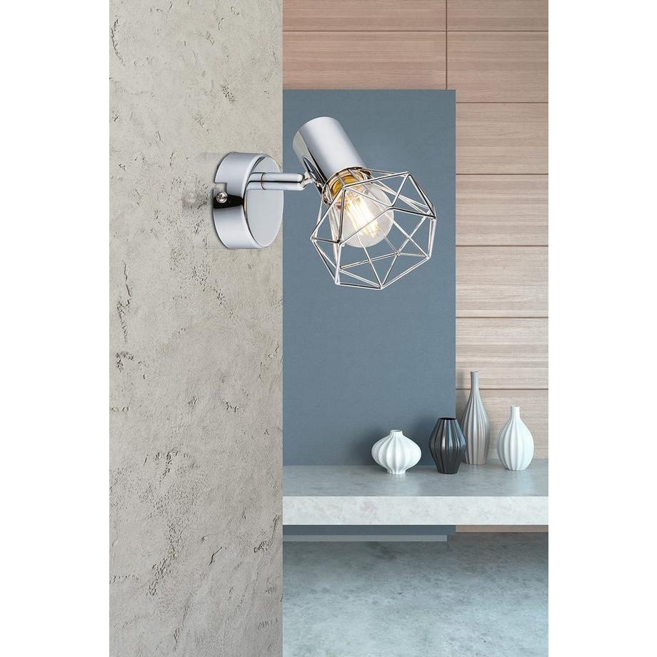 mutoni Applique chromée 1xE14  