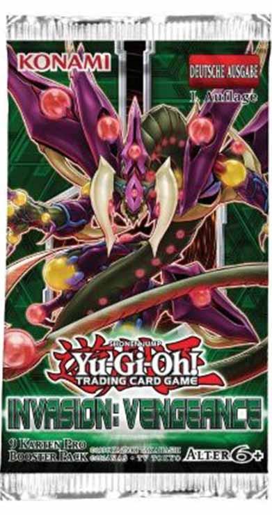 Yu-Gi-Oh!  Invasion: Vengeance Booster  - DE 