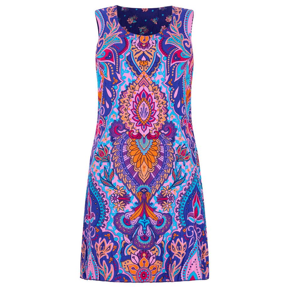 Joe Browns Tunica Reversibile con Stampa Floreale Ditsy e Aztèca  