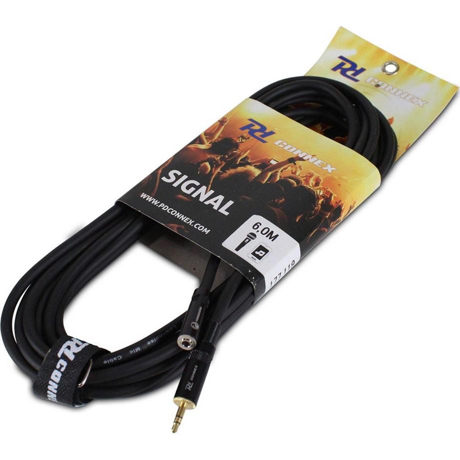 PD-Connex  CX90-6 Jack 3,5 mm, mâle - Jack 3,5 mm, femelle 