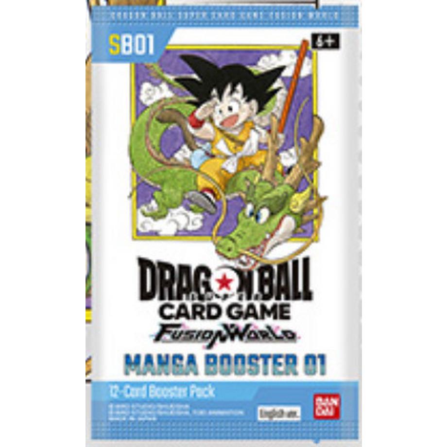 Bandai  Fusion World Manga Booster 01 - (SB01) Booster Display (24) - Dragon Ball Super Card Game - EN 