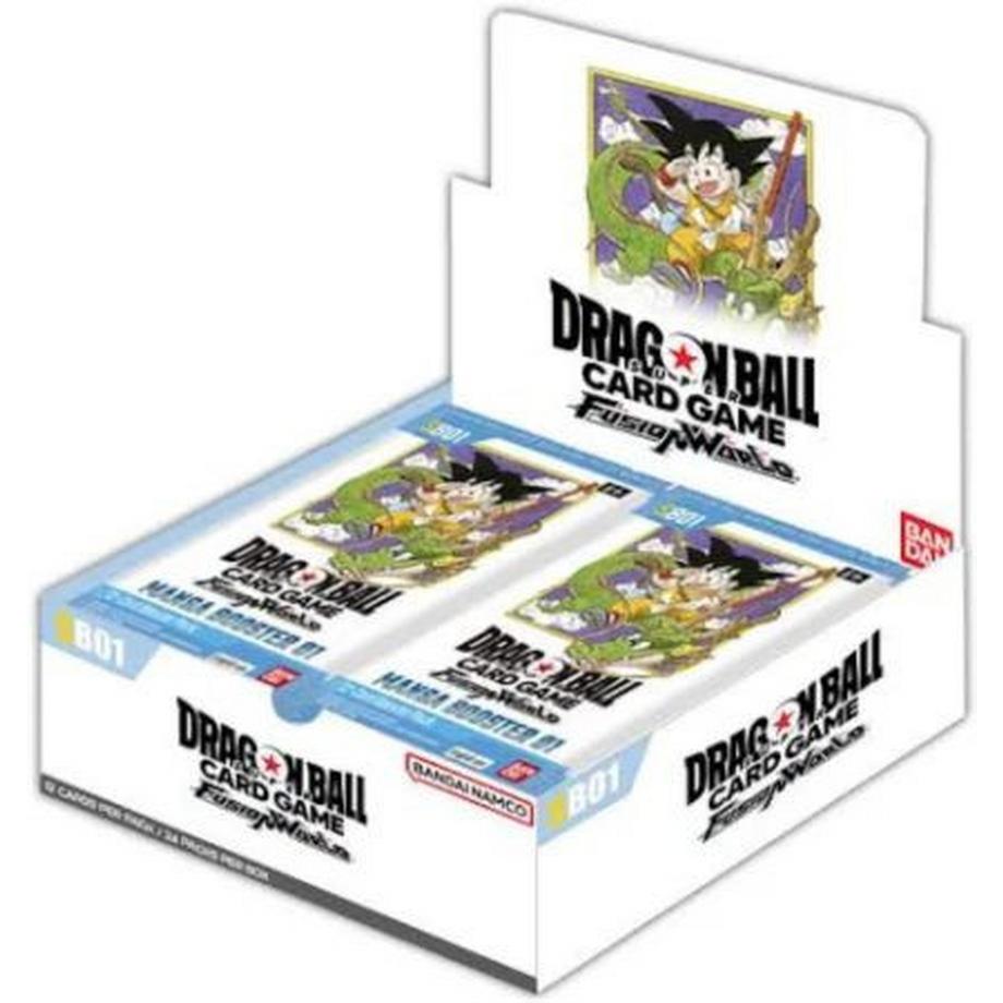 Fusion World Manga Booster 01 - (SB01) Booster Display (24) - Dragon Ball Super Card Game - EN